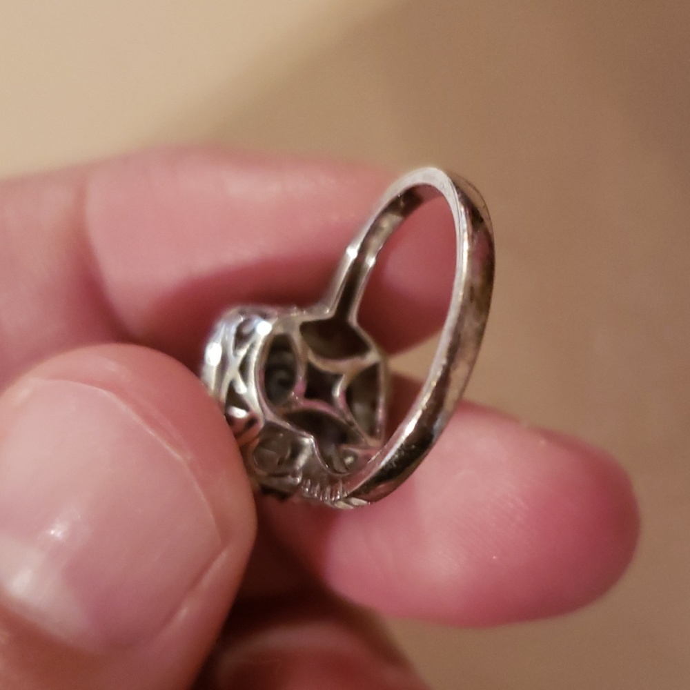 Silver Blue Ring - image 5